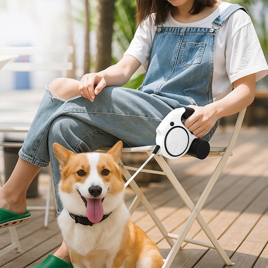 Laisse pour chien sans stress