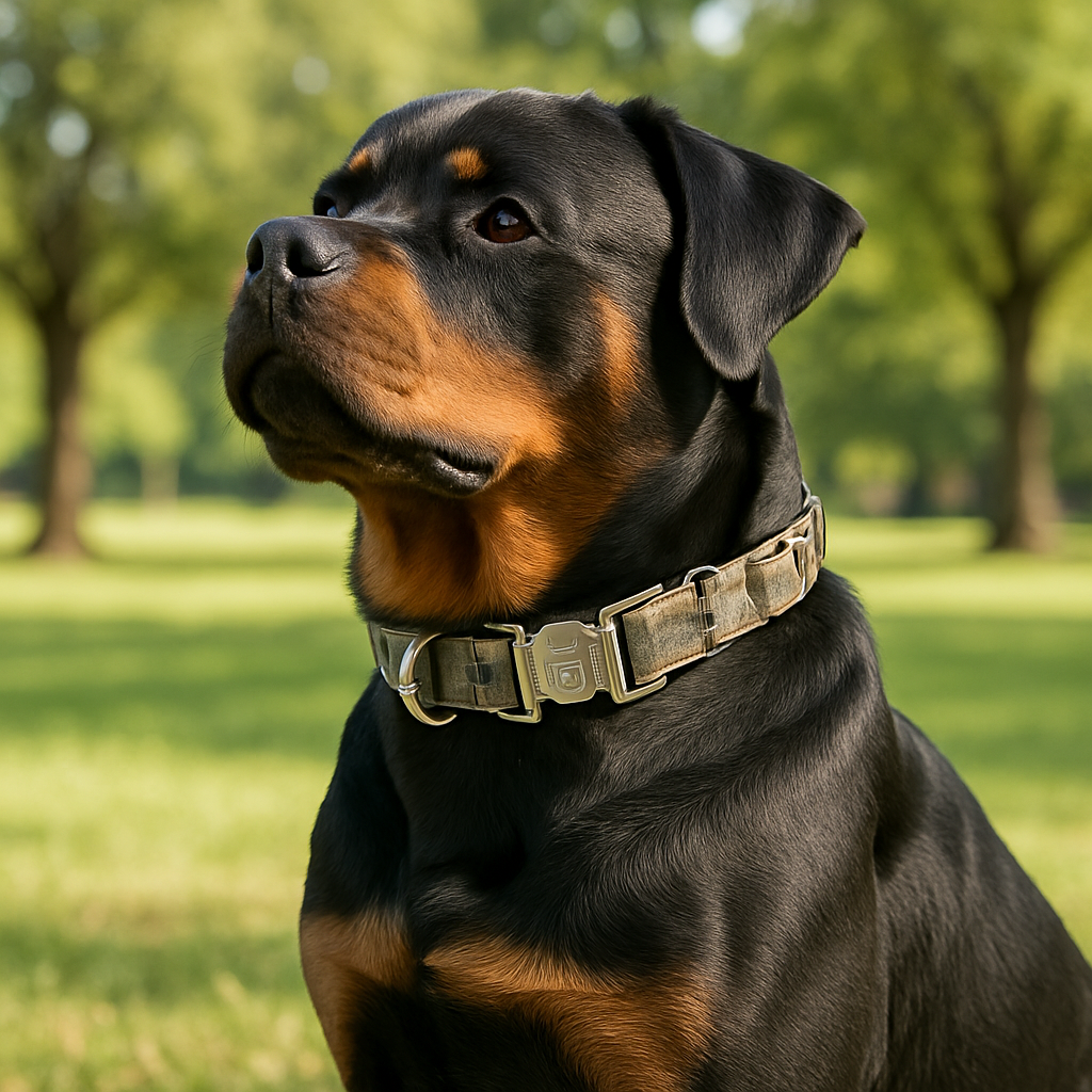 collier pour chien camouflage