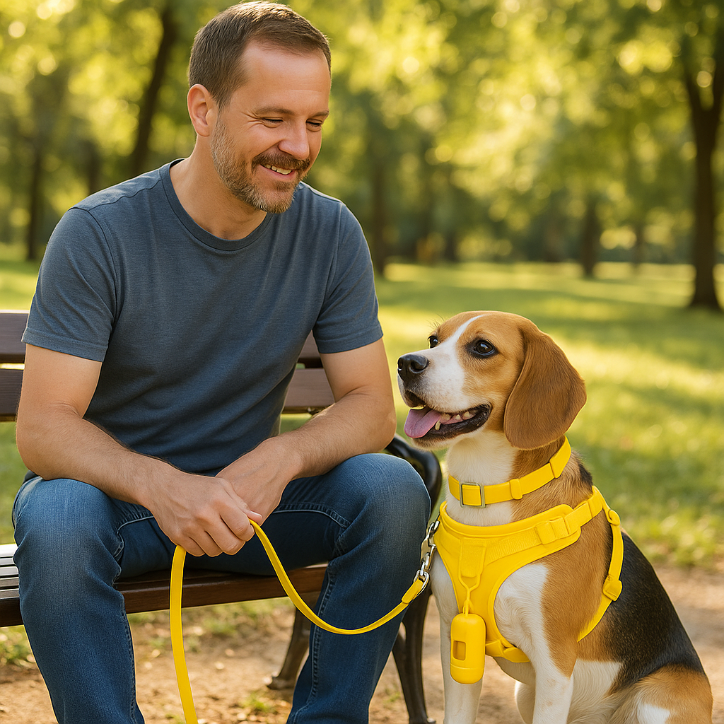 harnais anti traction pour chien confort sécurité