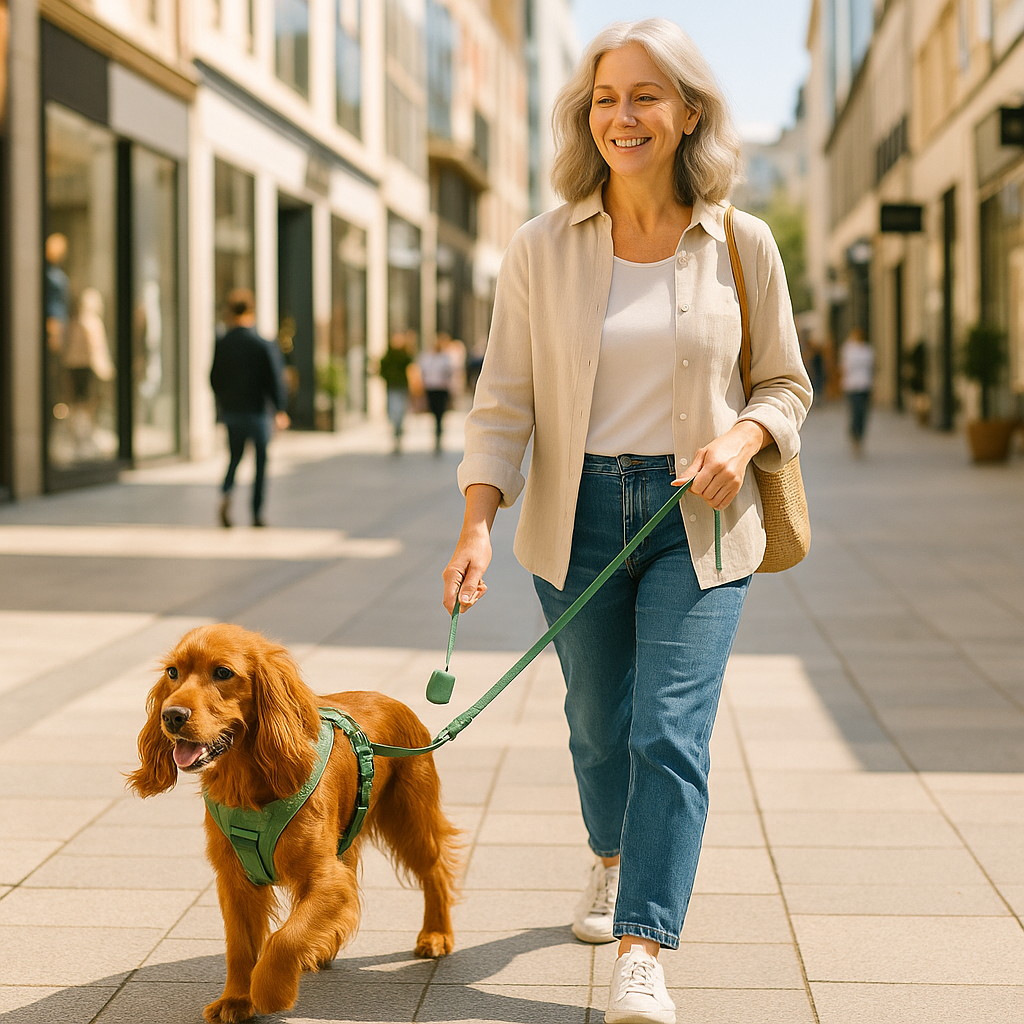 harnais anti traction pour chien sans stress