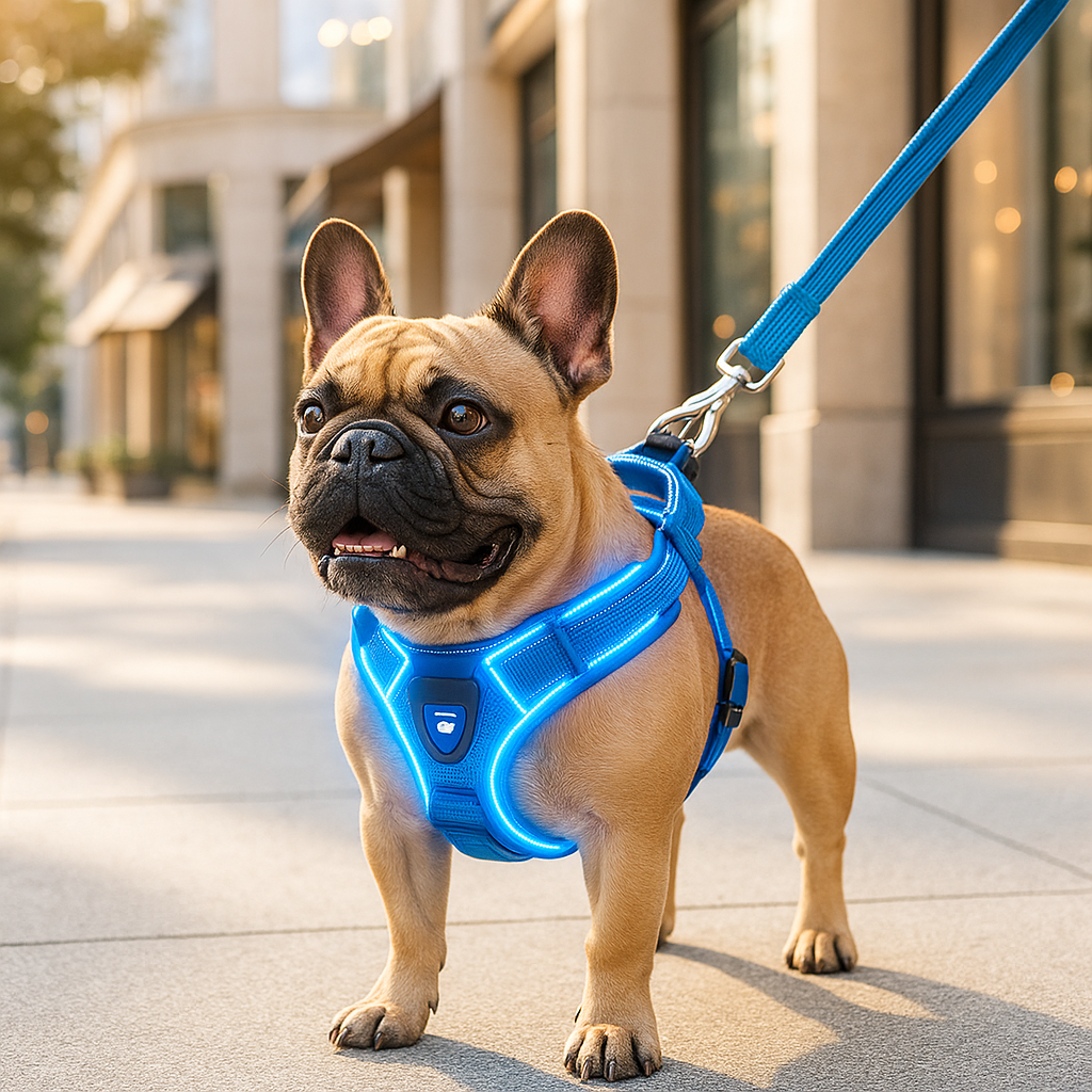 harnais chien anti traction anti stress