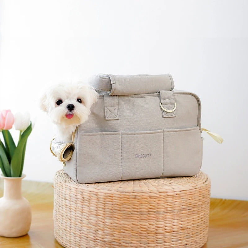 sac de transport pour chien fenêtre pratique