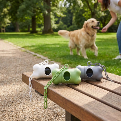 Distributeur de sacs à déjections pour chien | Clipo Pattes™