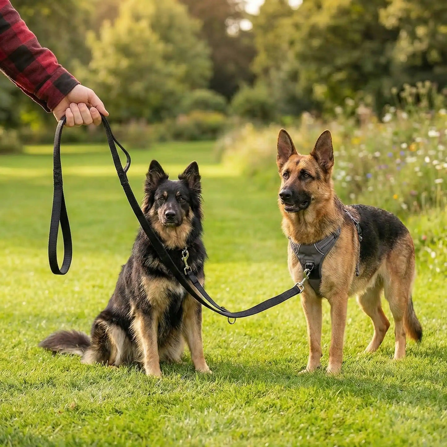 Laisse de chien éducative polyvalente