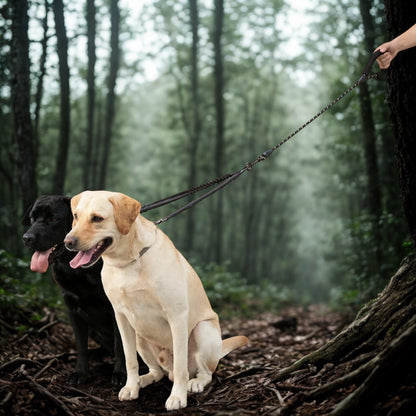 Laisse de chien résistante sans mêlage pour balade parfaite