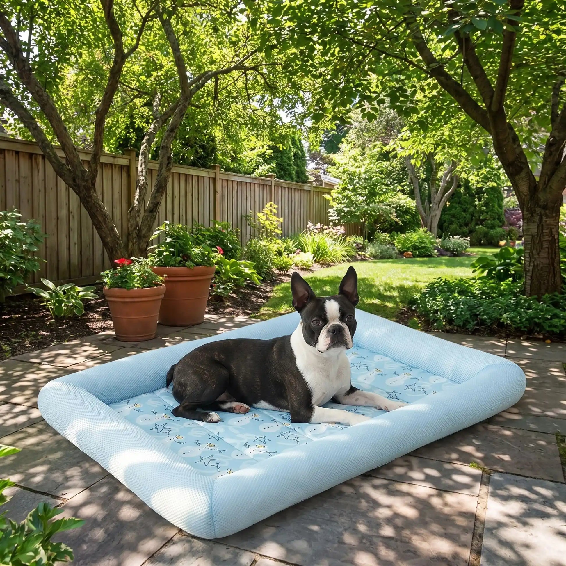 chien tapis rafraichissant idéal extérieur confort