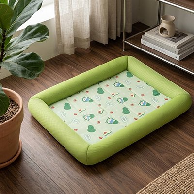 Chien Tapis rafraichissant Tissu respirant texturé