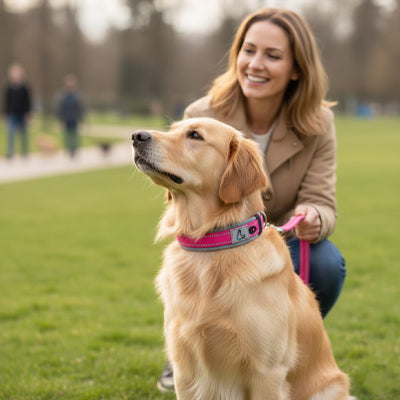 collier chien ajustement facile