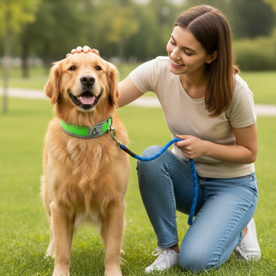 collier chien robuste doux
