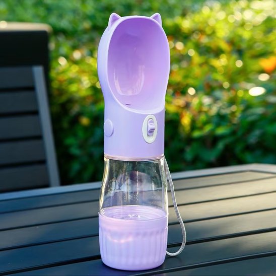 Gourde pour chien Capacité transparente