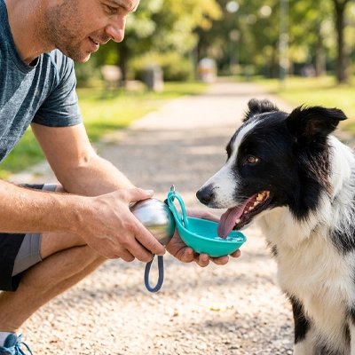 Gourde pour Chien Étanchéité sécurisée