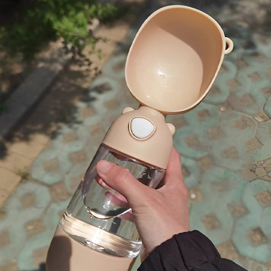 Gourde pour chien Portabilité optimale avec bouton pressoir