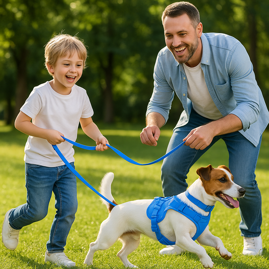 harnais anti traction pour chien confortable