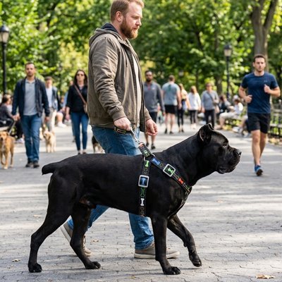 Harnais chien Anneau dorsal renforcé