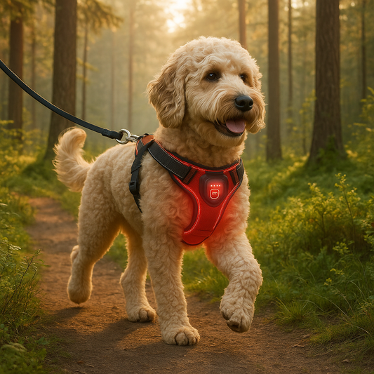 harnais chien anti traction confortable respirant