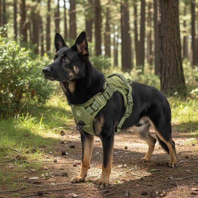 Harnais chien Matériaux haute résistance