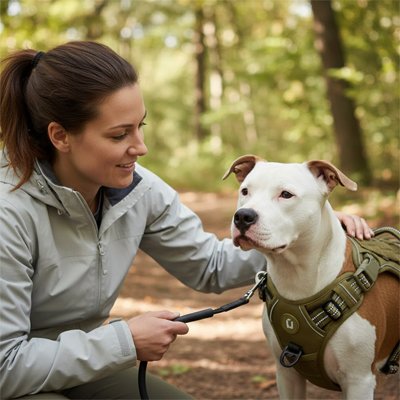 Harnais chien Répartition optimale de la pression