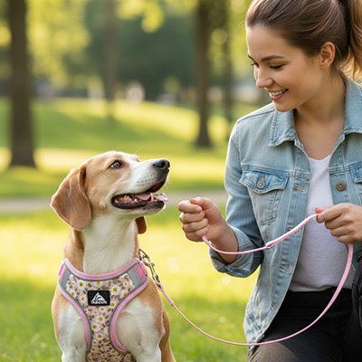 Harnais pour petit chien Anneau de fixation renforcé