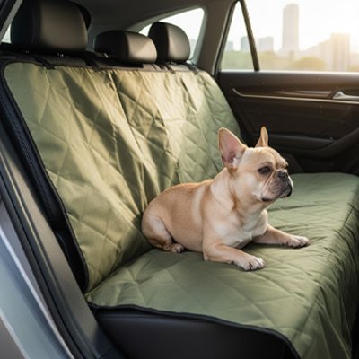 Housse voiture chien Protection latérale Panneaux rembourrés        