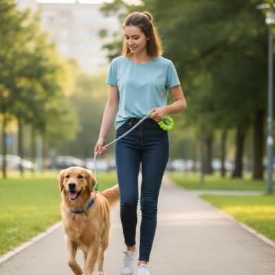 laisse pour chien élégante résistante