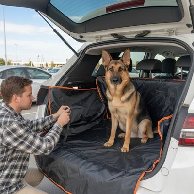 Protection chien voiture Installation universelle