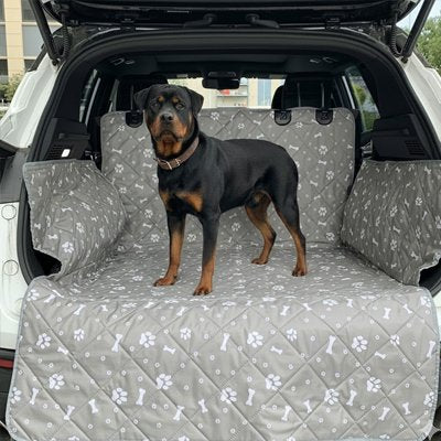 Protection chien voiture Matériau matelassé résistant