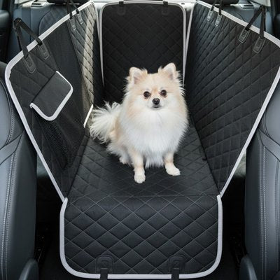 protection pour chien en voiture Poches latérales rangements intégrés