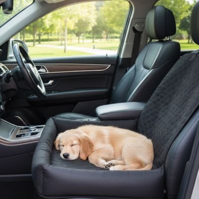 protection voiture chien Fixation par sangles