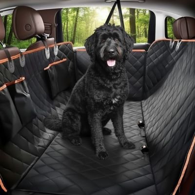 Protection voiture chien​ Système de sangles ajustables et ancrages de sécurité comptatible avec tous genres de véhicule