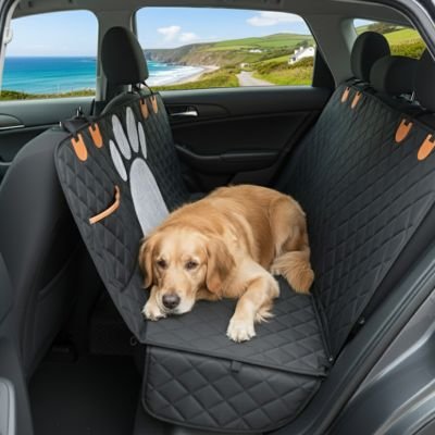 Protection voiture chien​ Tissu épais et durable 