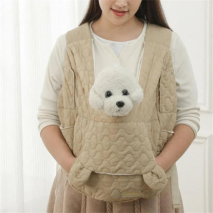 sac a dos chien fenêtre latéral confort