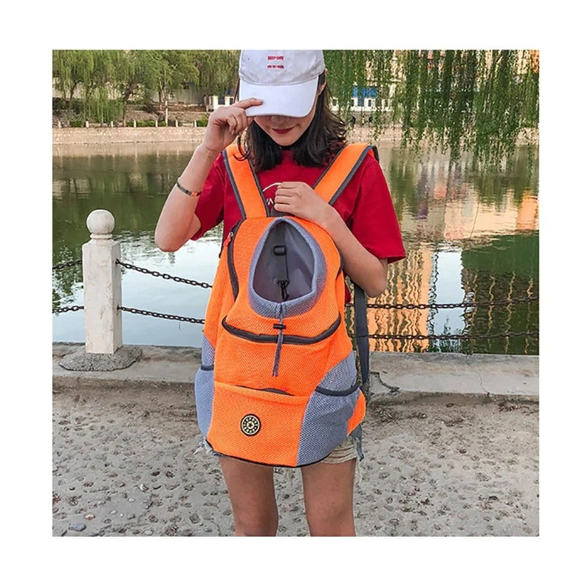 sac a dos pour chien maille respirante