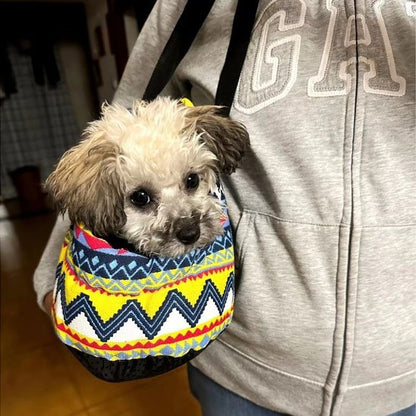 sac de transport chien bandouliere reglable portable et leger