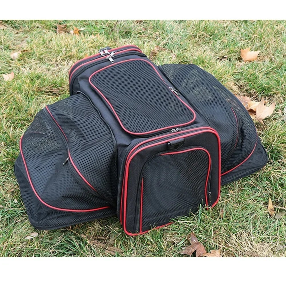 sac de transport chien noir