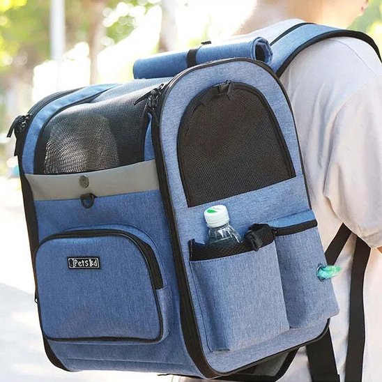 Sac de transport chien poches rangement multiples