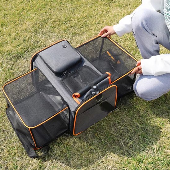 sac de transport pour chien  Ventilation optimale