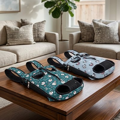 Sac transport Chien Tissu à motifs décoratifs lavable