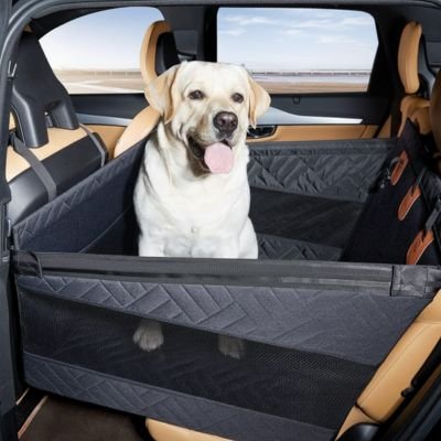 Siege auto pour chien parois rigides et mesh respirant