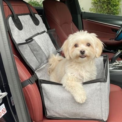 Siege auto pour chien système de sangles ajustables