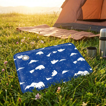 tapis rafraîchissant bleu foncé