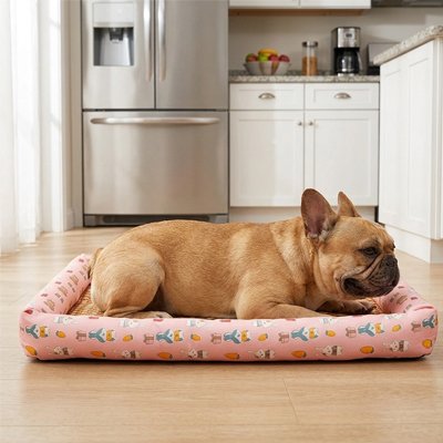 Tapis rafraichissant Chien Design lavable et pratique