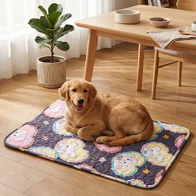 Tapis rafraichissant Chien Maintien stable Antidérapant
