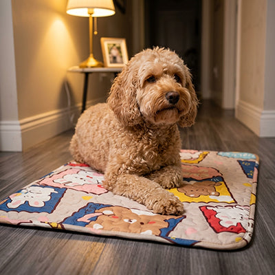 tapis rafraîchissant pour chien antidérapant et léger