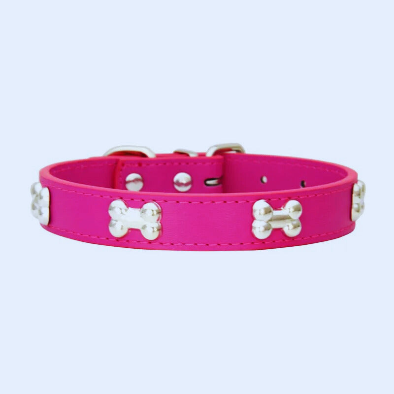Collier pour chien en cuir | Bad Patte™