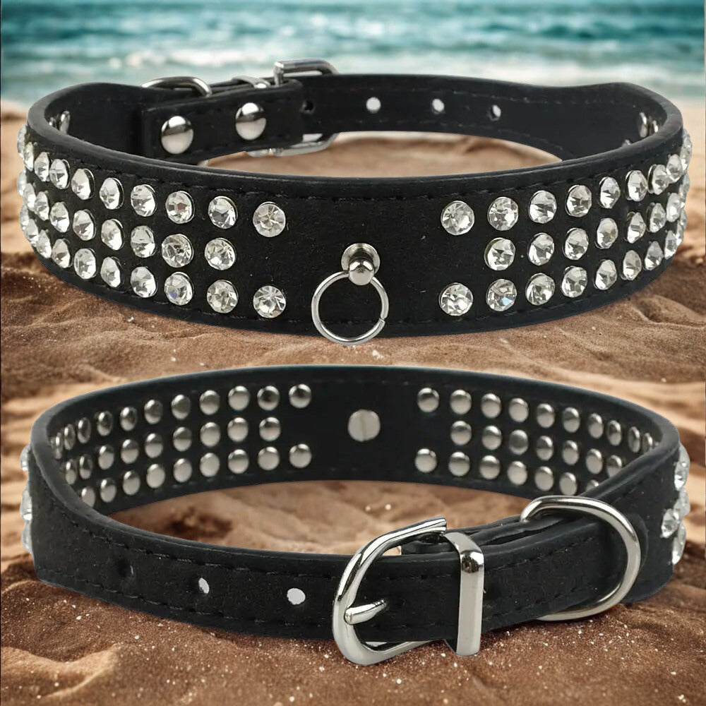 Collier pour chien en cuir | Patte Précieuse™