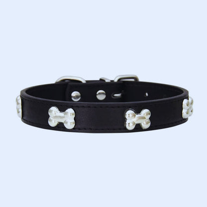 Collier pour chien en cuir | Bad Patte™