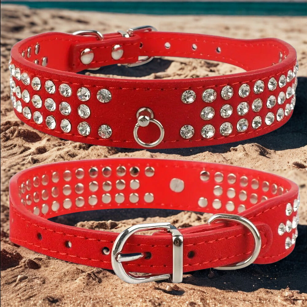 Collier pour chien en cuir | Patte Précieuse™