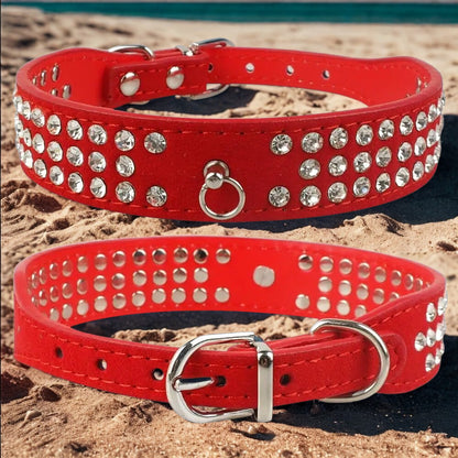 Collier pour chien en cuir | Patte Précieuse™