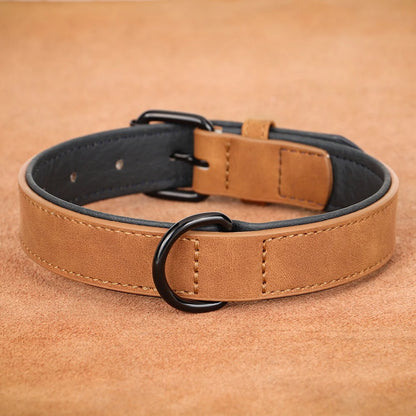 Collier cuir pour chien | La Patte Rebelle™